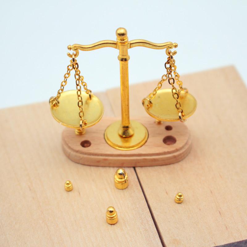 Dollhouse Vintage Balance Scal - огляд і ціна Kids Toys Play