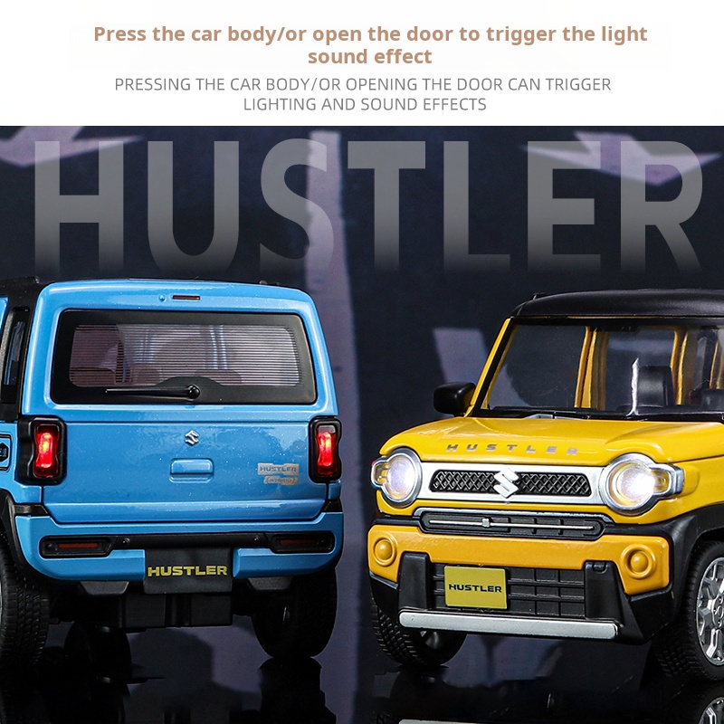 1:22 HUSTLER Alloy Simulation  - огляд і ціна Kids Toys Jeep
