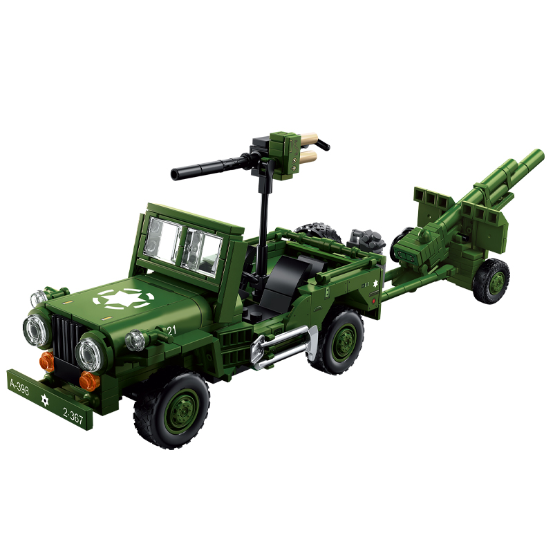US Military Tank Series Buildi - огляд і ціна Kids Toys Jeep