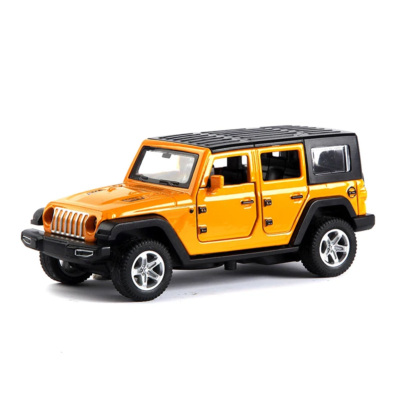 1:36 Alloy JEEPS Wrangler Car  - огляд і ціна Kids Toys Jeep