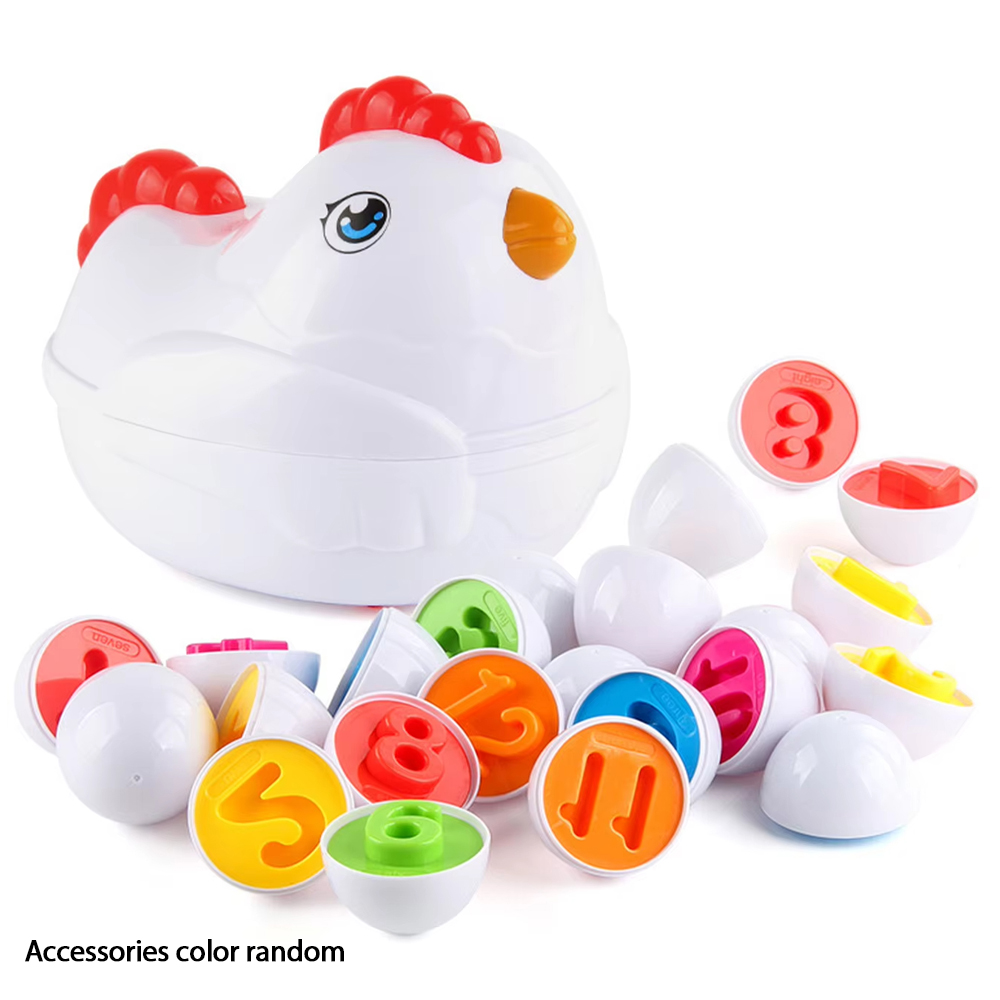 12 Matching Eggs Montessori Se - огляд і ціна Kids Toys Easter