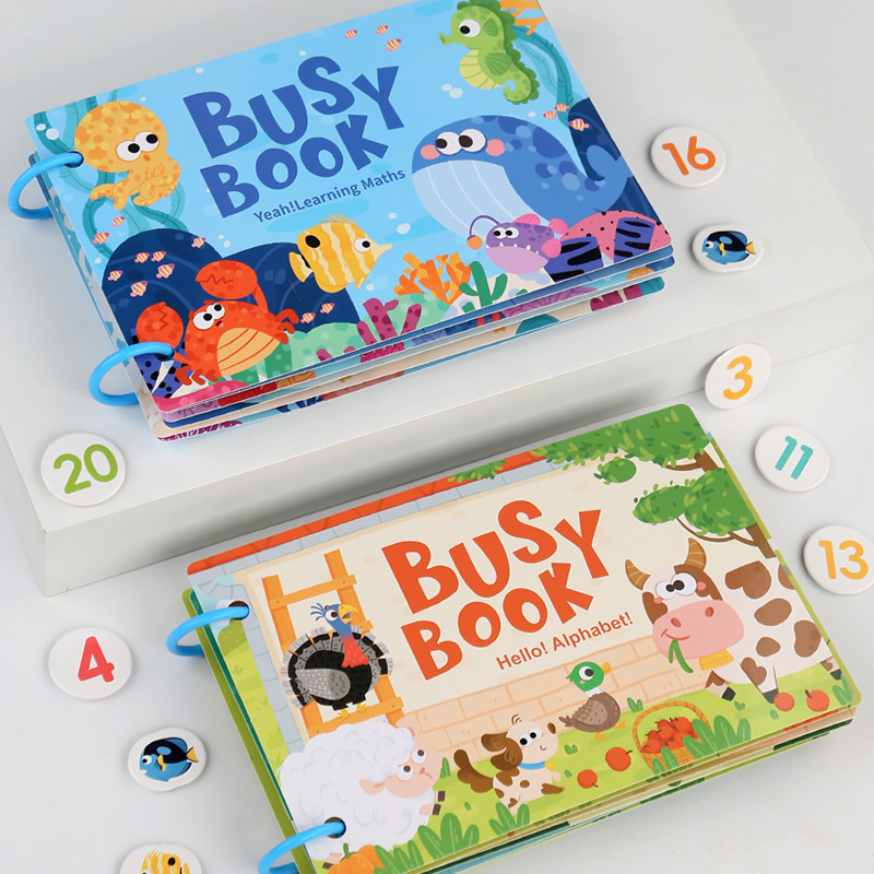Montessori Baby Busy Book My F - огляд і ціна Kids Toys 2 Year Old
