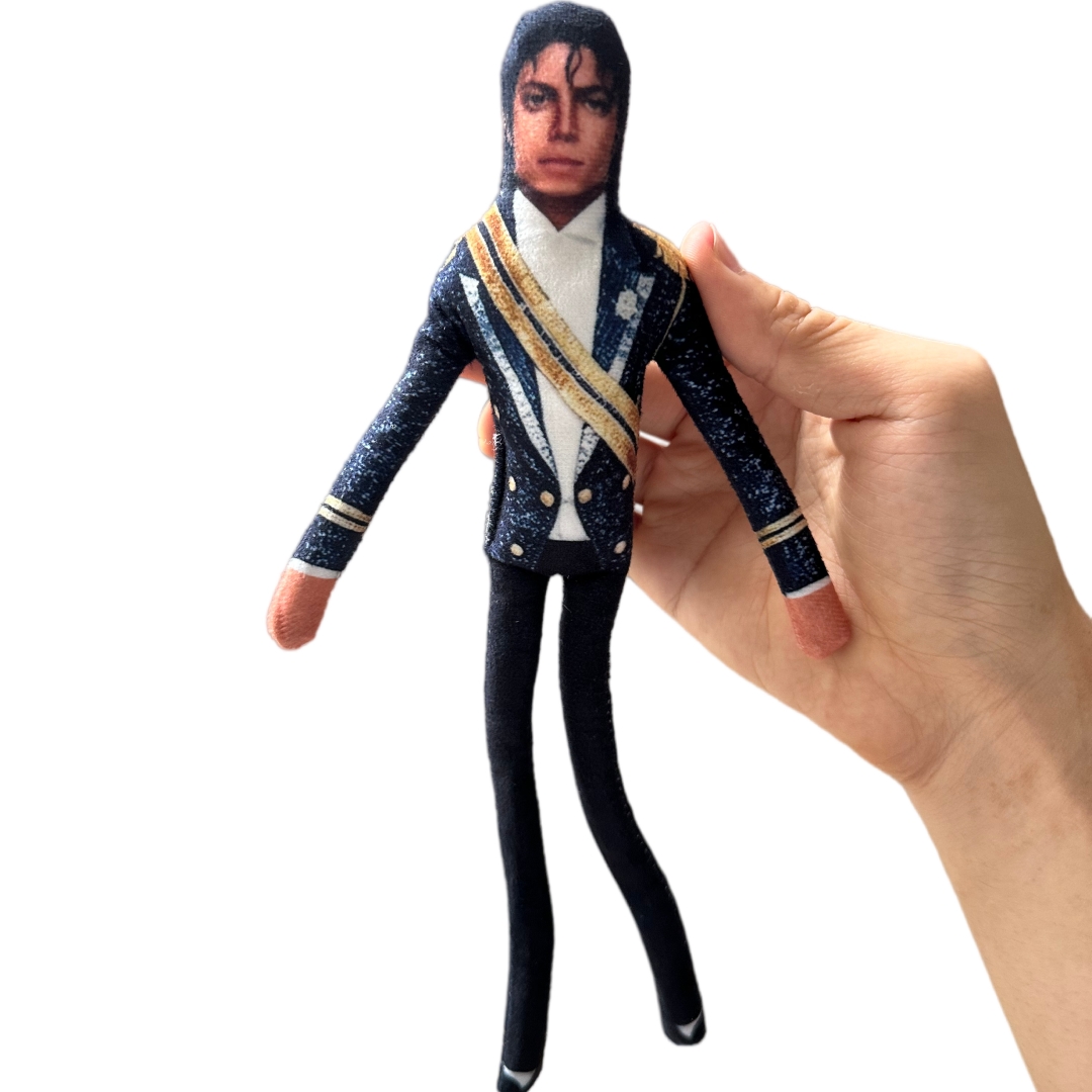 1-6pcs Michael Jackson Cosplay - огляд і ціна Soft Plush Doll