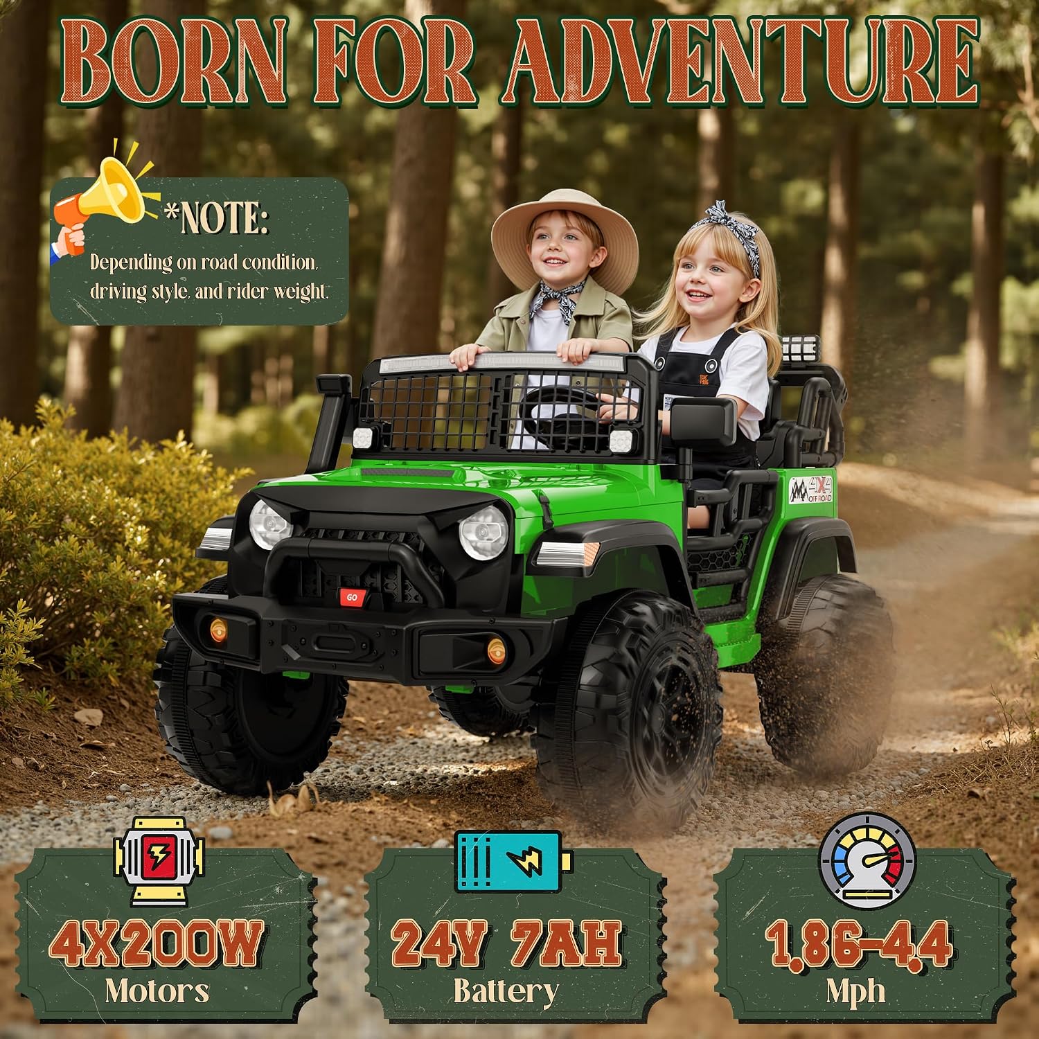 JOYRACER 24V Ride on Toys for  - огляд і ціна Kids Toys Big W