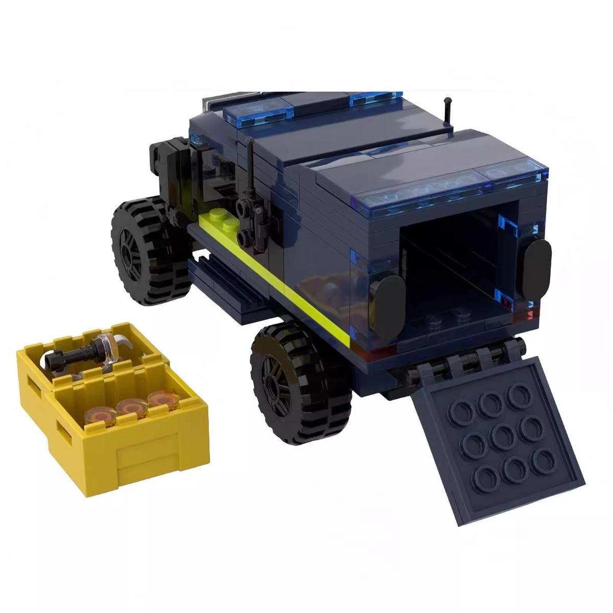 MOC Police Multi-Purpose SUV V - огляд і ціна Kids Toys Jeep