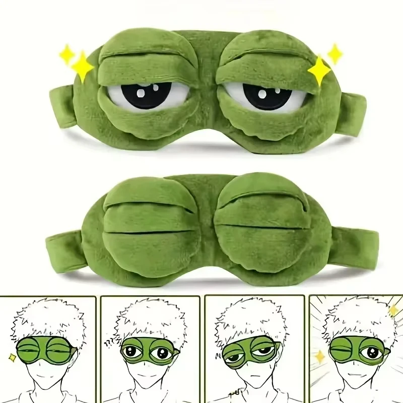 Frog Shaped Eye Mask Party Gam - огляд і ціна Soft Plush Doll