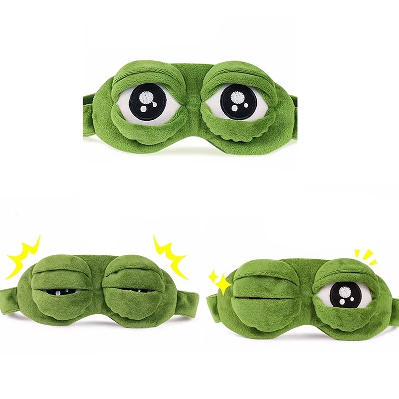 Frog Shaped Eye Mask Party Gam - огляд і ціна Soft Plush Doll