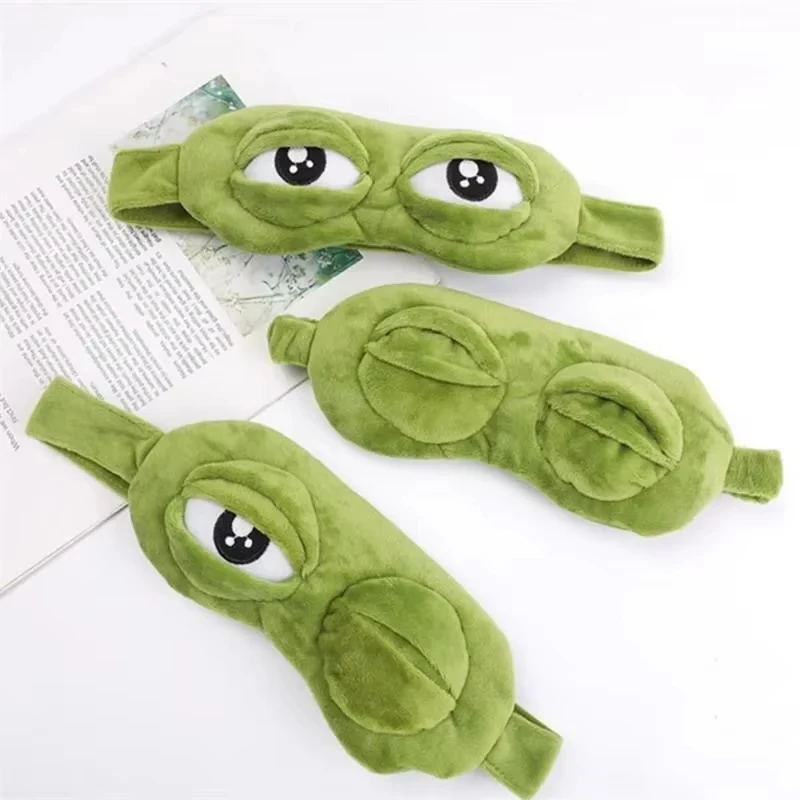 Frog Shaped Eye Mask Party Gam - огляд і ціна Soft Plush Doll