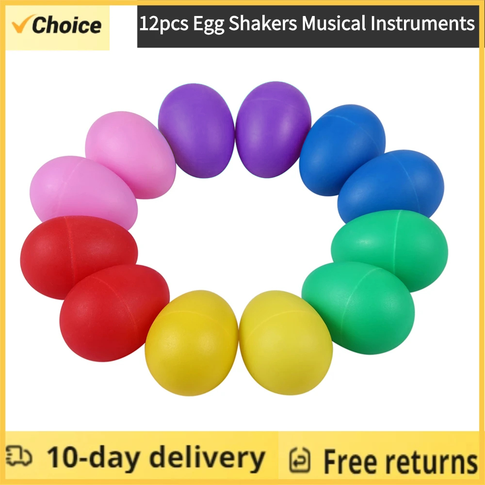 12PCS Easter Egg Shakers for K - огляд і ціна Kids Toys Easter